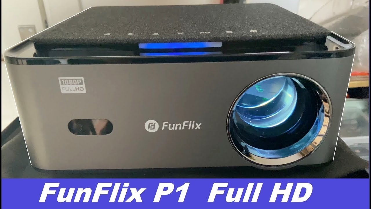 FunFlix P1 Projeksiyon Cihazı Yüksek Işık Gücü 