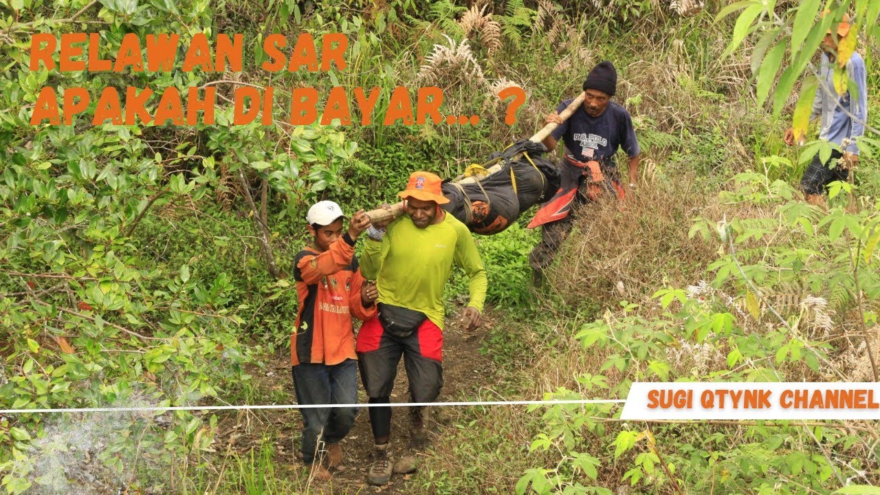 (Narasi) Relawan SAR apakah di bayar ???