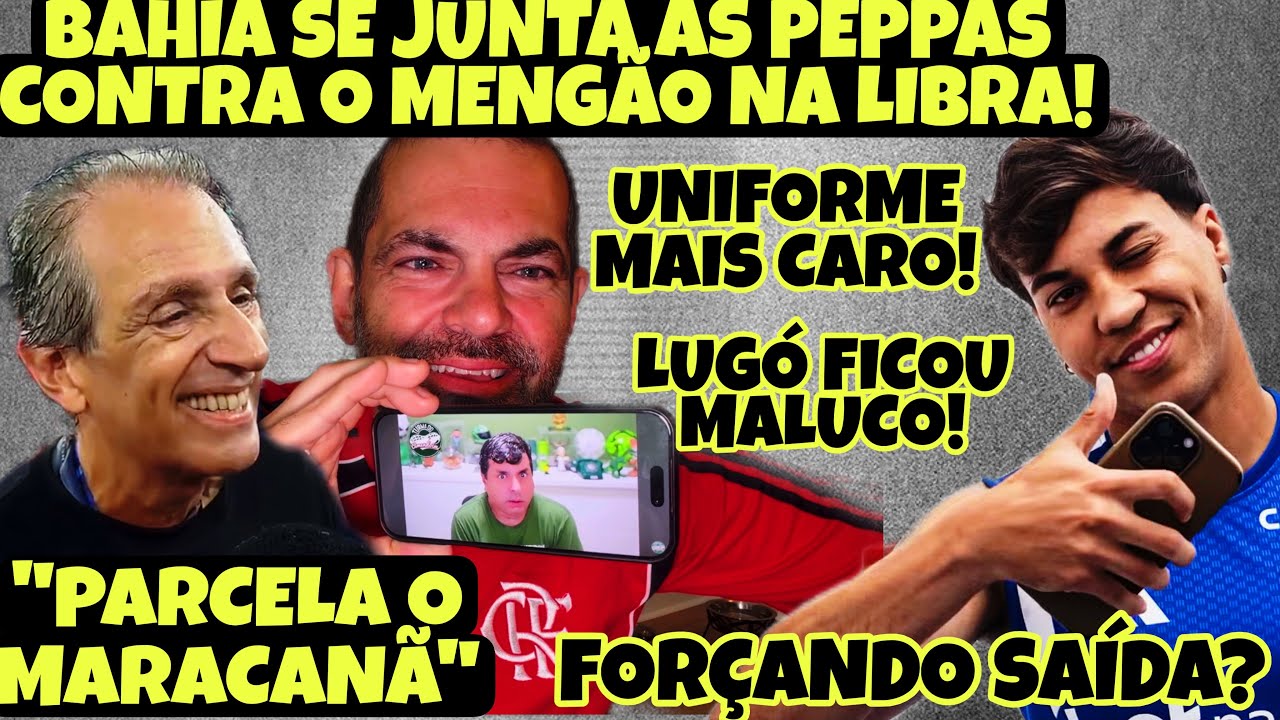 KAIO JORGE FORÇANDO SAÍDA? BAHIA E REDBULL SE JUNTAM ÀS PEPPAS! “COMPRA O MARACA, BAP”! LUGÓ CHOROU!