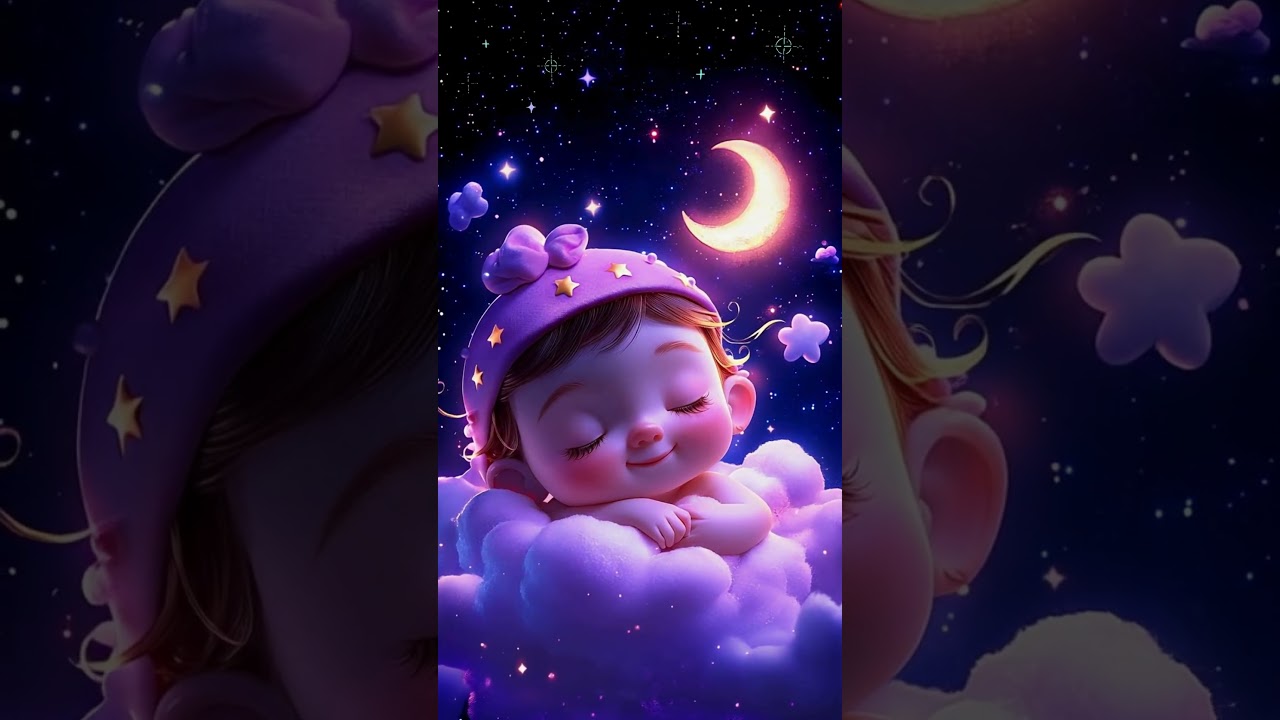 Magic Music Box Lullaby with Soothing Female Whisper 💤 Baby Sleep Music  