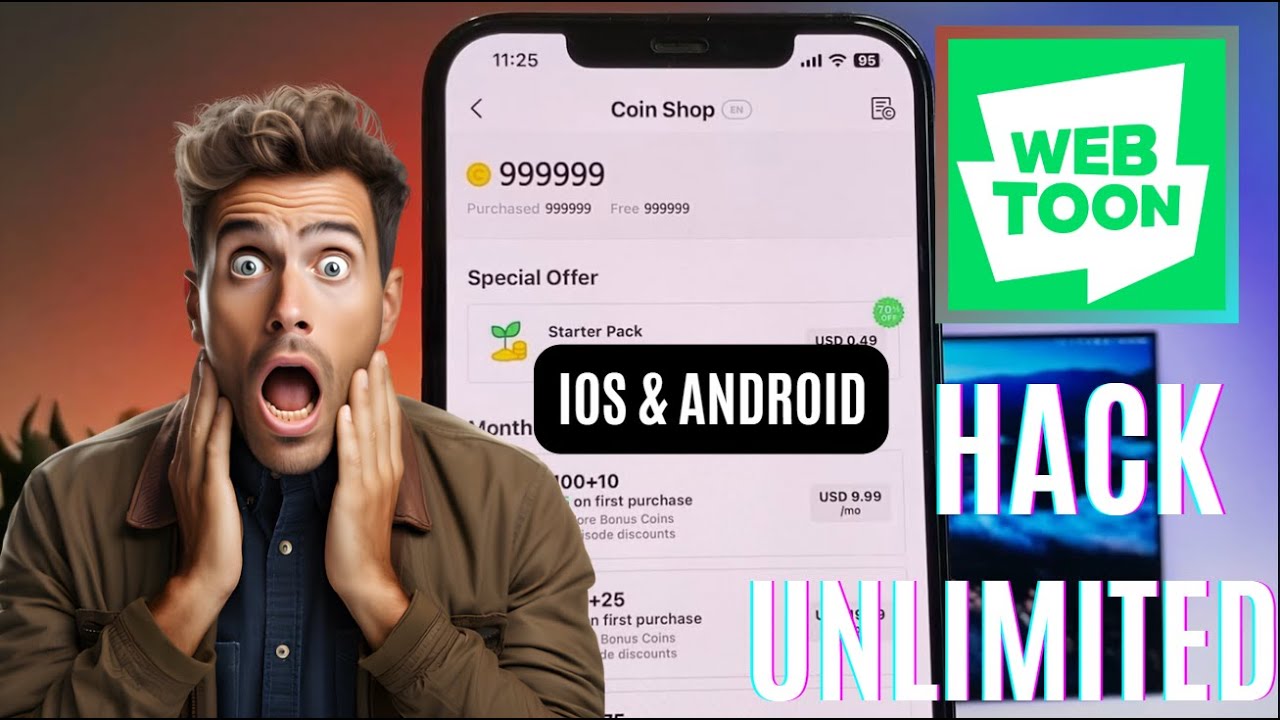 Webtoon Hack Coins 2025 💰 | How to Get Free Coins on Webtoon (iOS & Android)