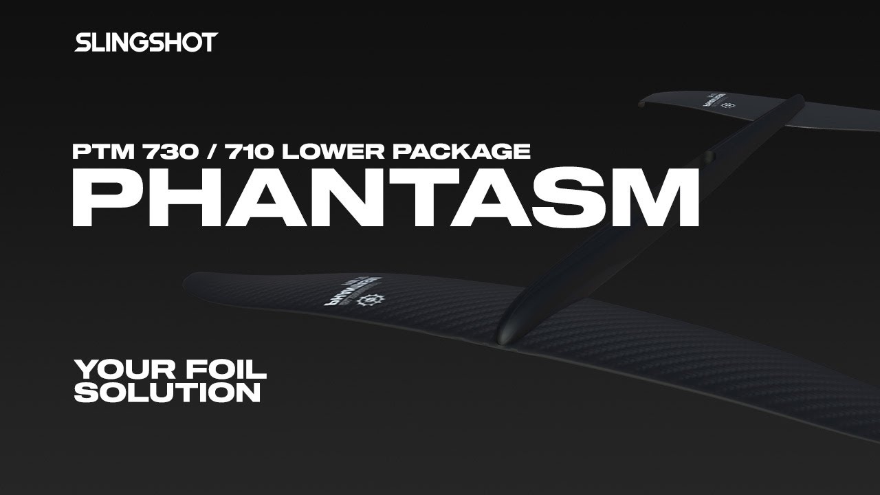 Expert level performance | SLINGSHOT Phantasm -  PTM 730/710 Hydrofoil Lower Wing Package