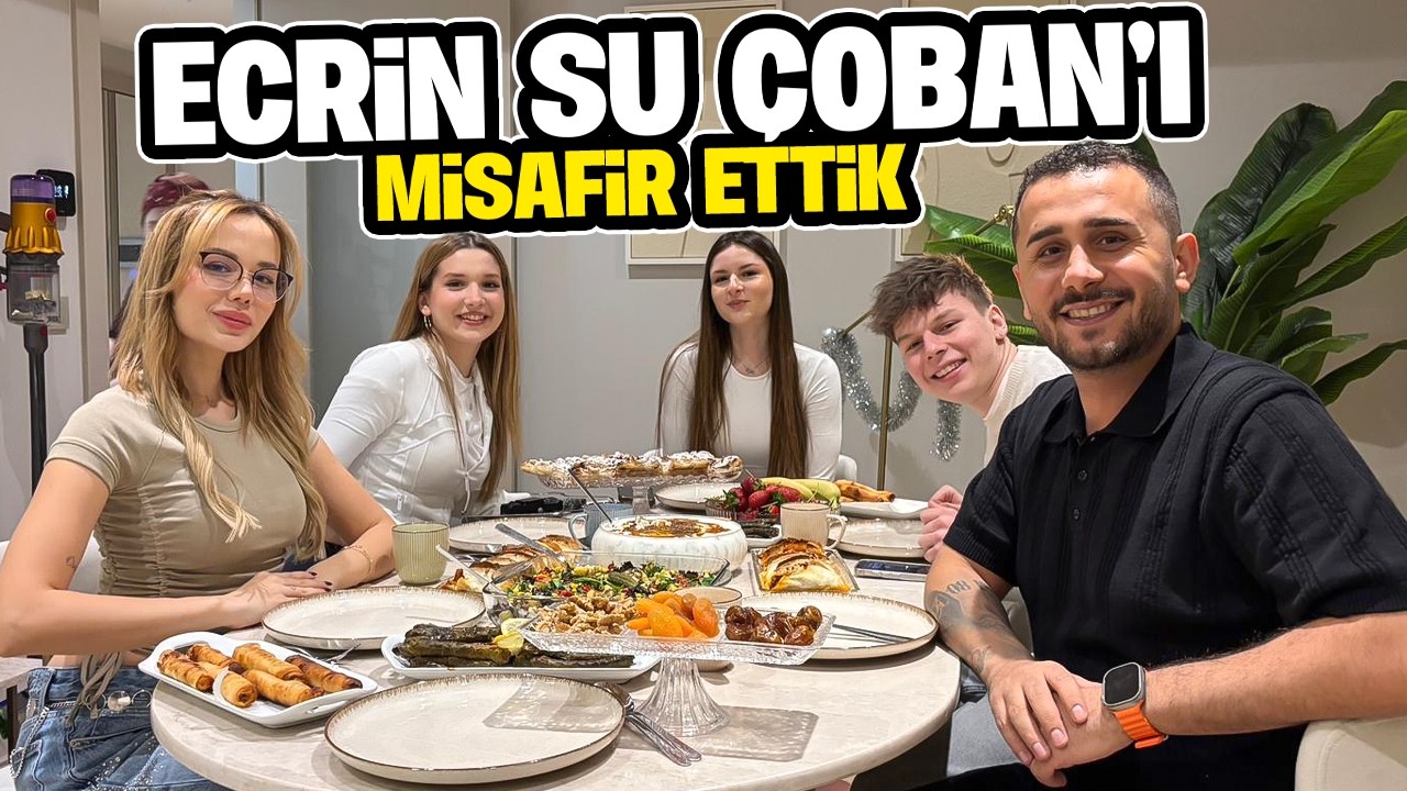 ECRİN SU &Ccedil;OBAN'I EVİMİZDE MİSAFİR ETTİK !? | Gamze Karta