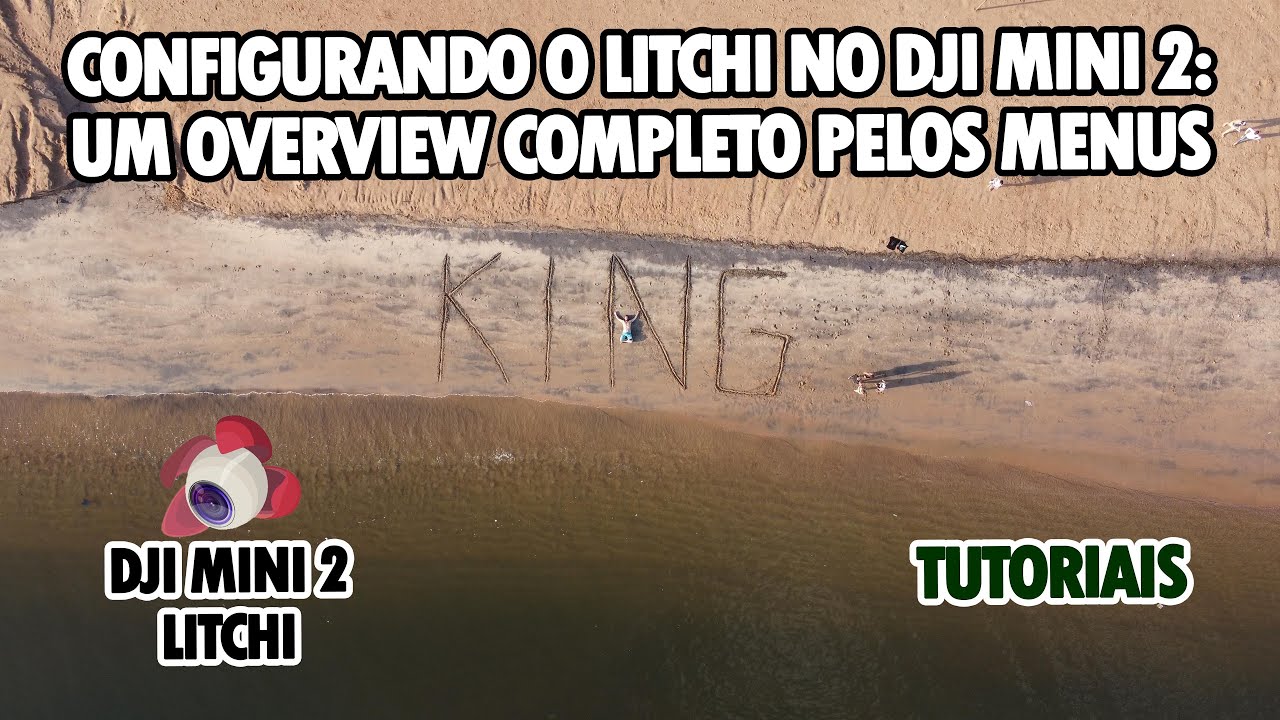 Tutorial Litchi + Drone Dji Mini 2 - Tudo sobre as configurações dos menus do Litchi