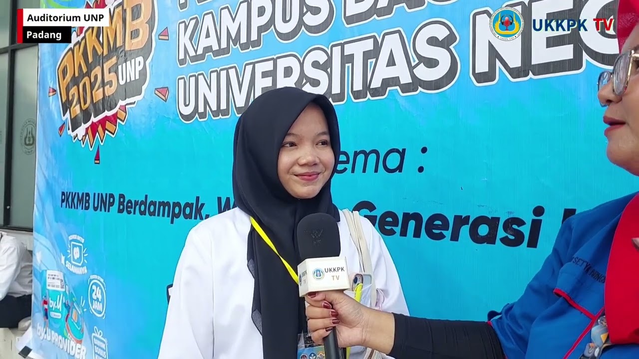 UNP Perkenalkan Dunia Kampus Tema PKKMB UNP Berdampak Wujudkan Generasi Hebat Untuk Indonesia Jaya