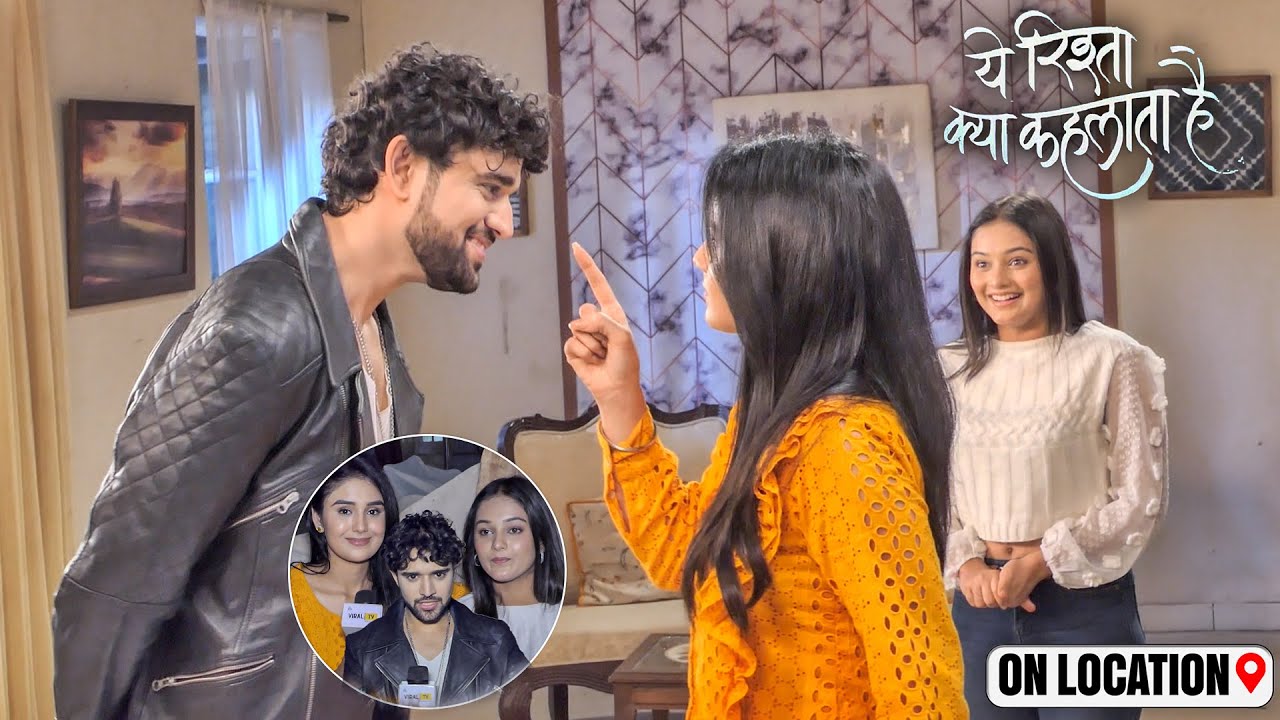 Yeh Rishta Kya Kehlata Hai | Charu और Abhir को आपस में लड़ते देख Kiara ने क्या किया | On Location