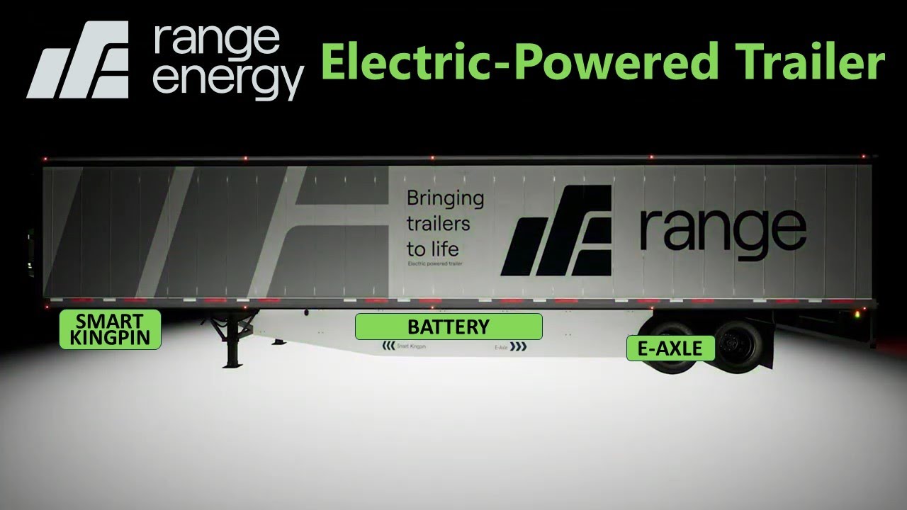 Range Energy — система прицепа с электроприводом (меньше выбросов, больше экономии)