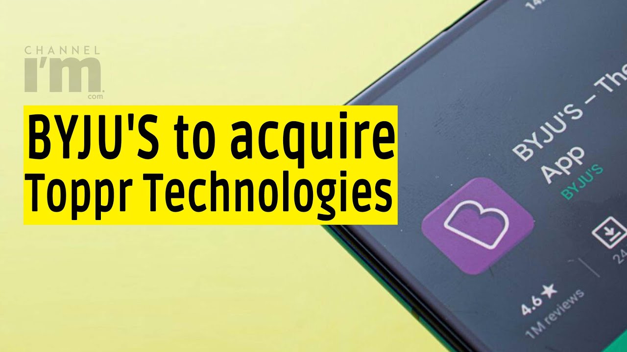 BYJU'S to acquire edtech rival Toppr Technologies