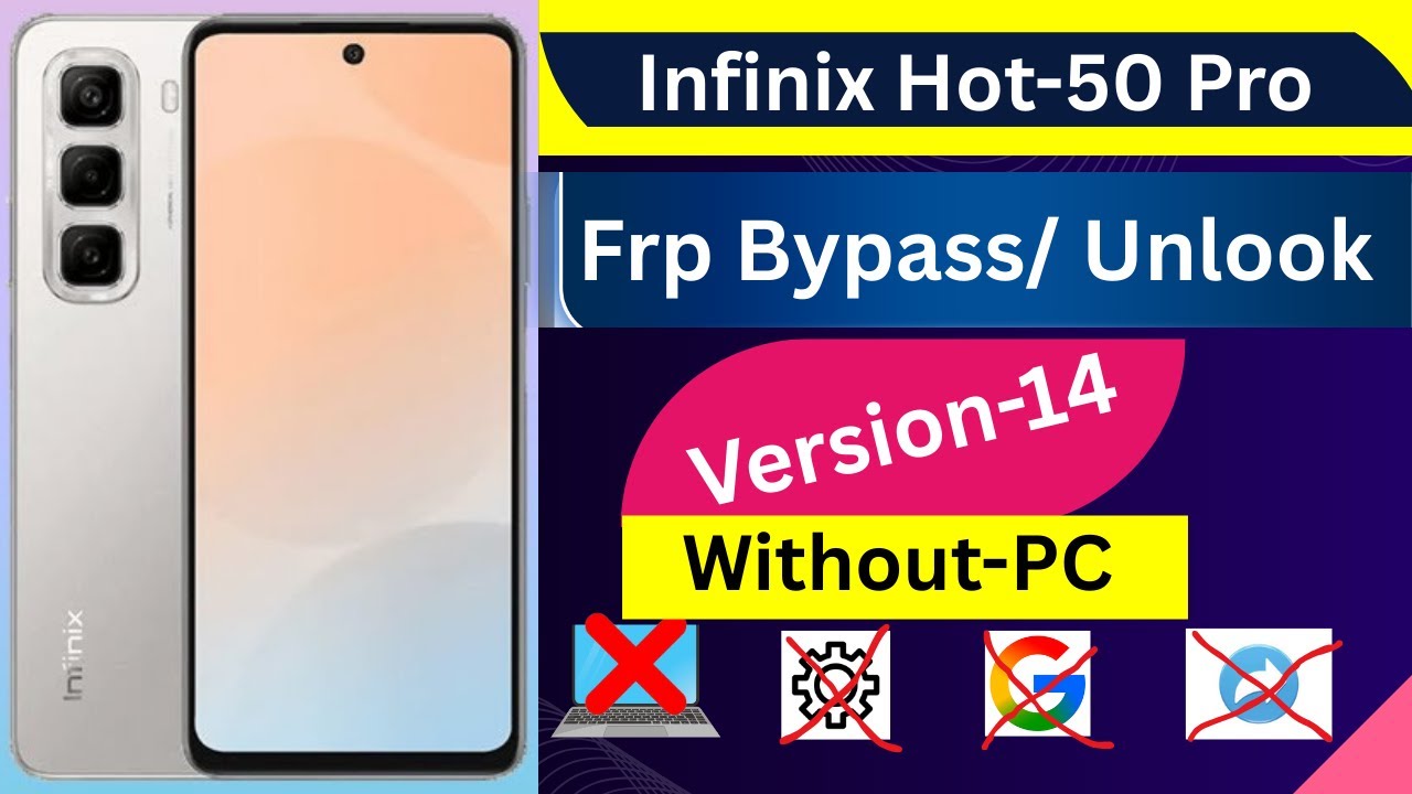 Infinix hot 50(X6882)Gmail Verification/infinix hot 50 Frp Solution 2026