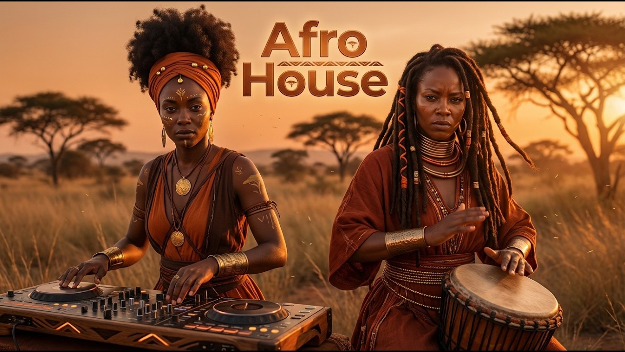 🌇 Afro House DJ Live Set – Sunset to Midnight Flow