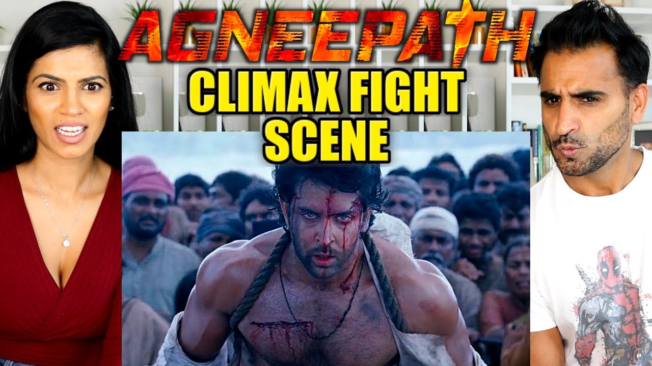 AGNEEPATH - РЕАКЦИЯ НА СЦЕНУ БОЙ В КУЛЬМИНАЦИИ!! | Ритик Рошан | Санджай Датт