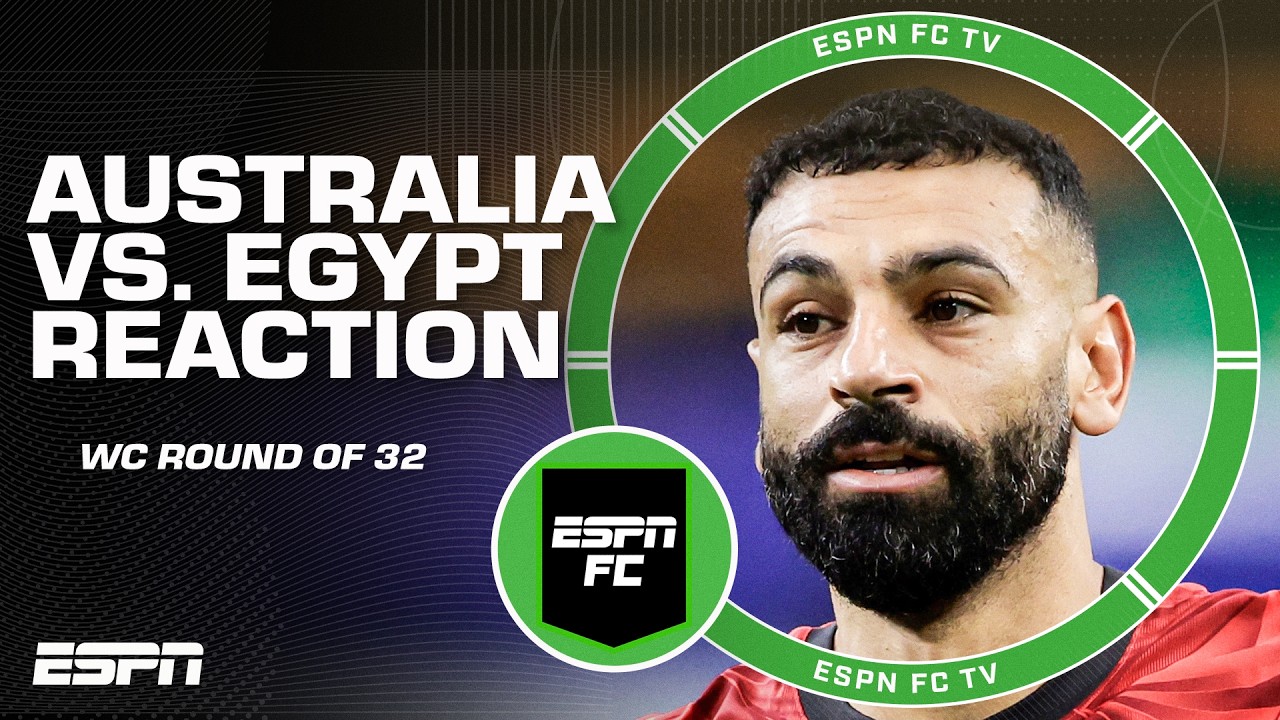 Австралия &mdash; Египет: ПОЛНАЯ РЕАКЦИЯ 🍿 Чемпионат мира 2026, 1/16 финала | ESPN FC