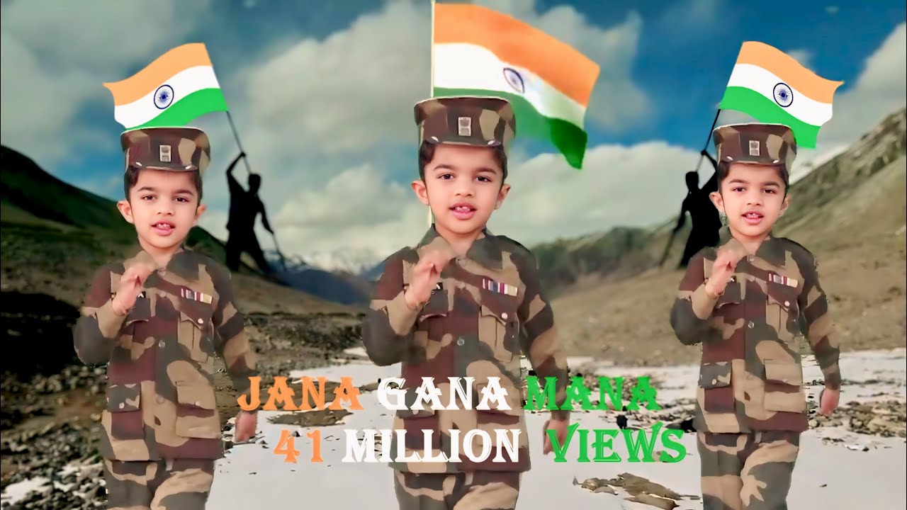Jana Gana Mana 🇮🇳 | Tribute to Our Armed Forces