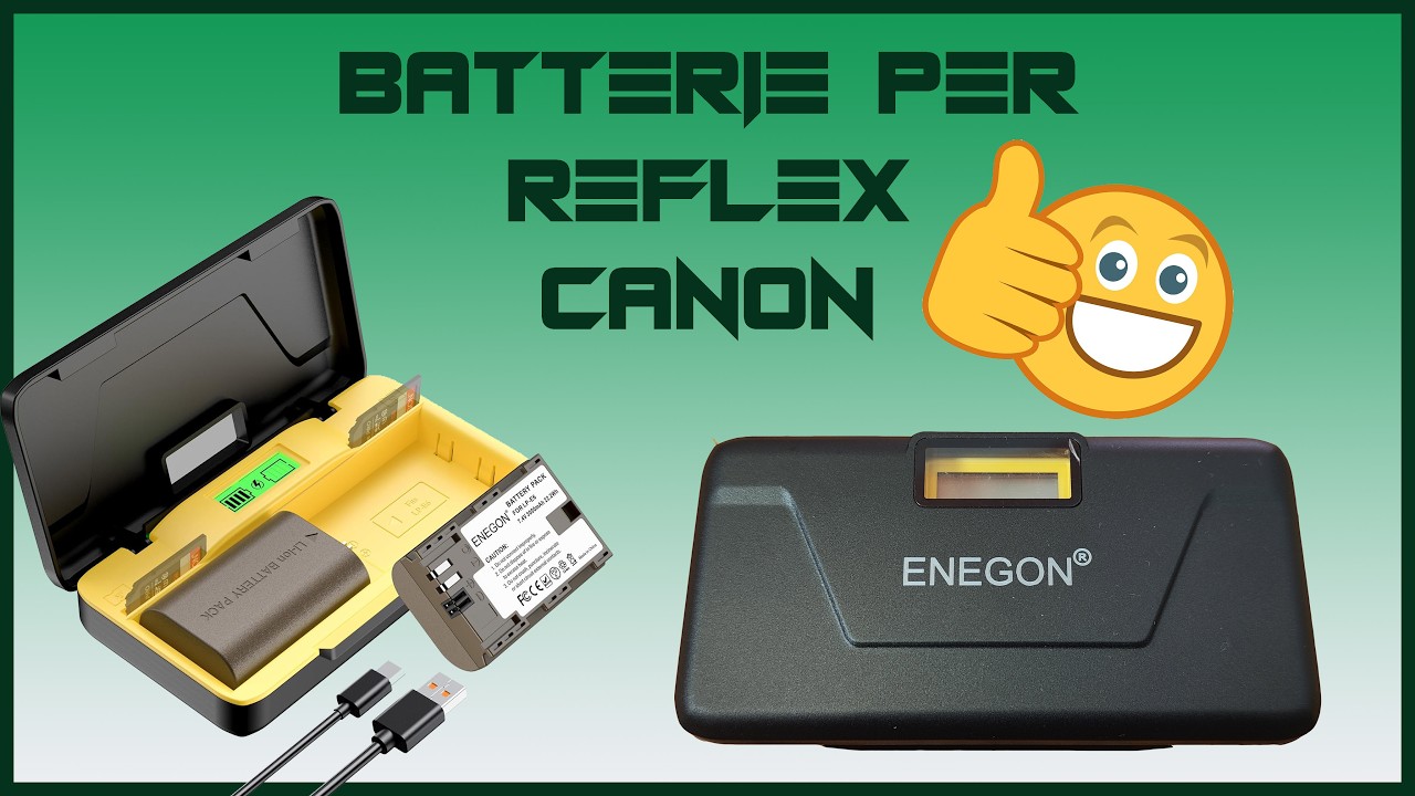 Canon-Batterie economiche per Reflex