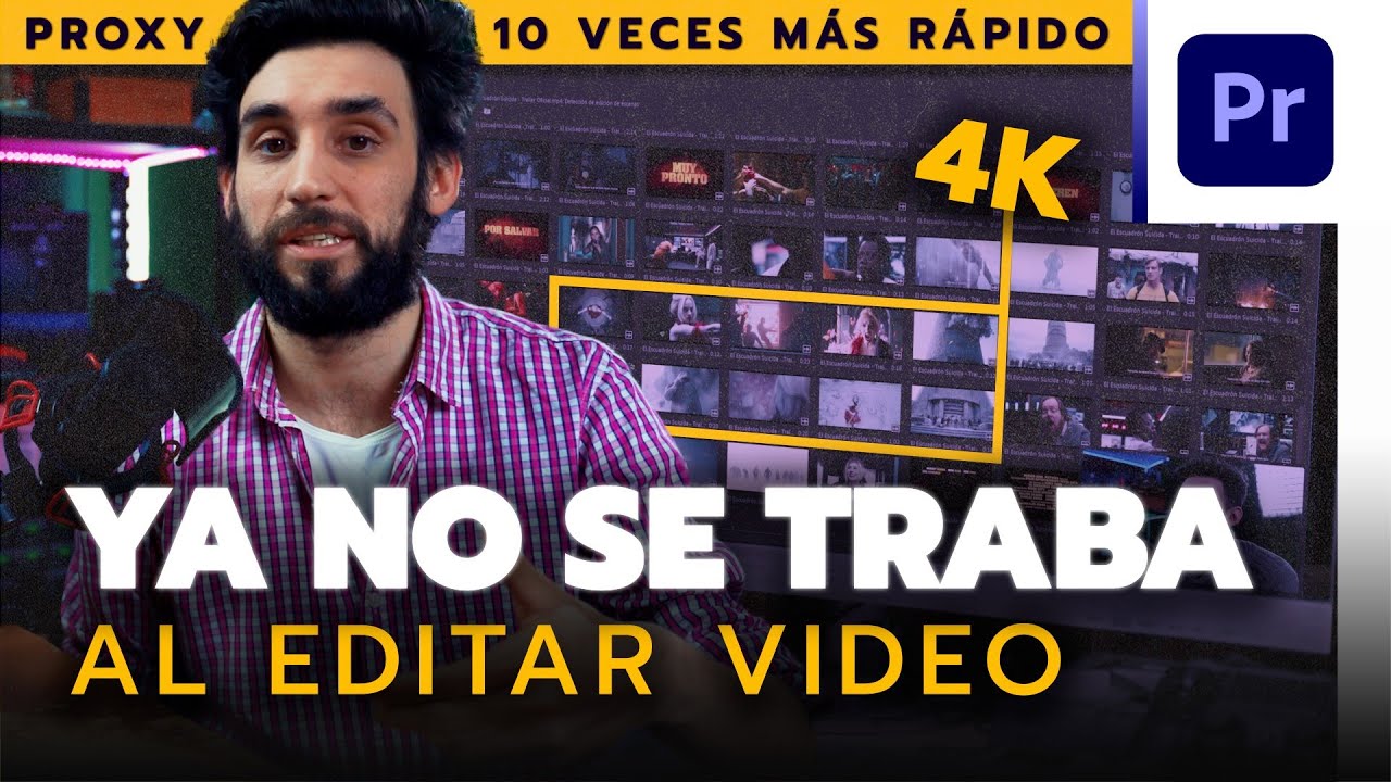 PROXYS en PREMIERE *REGALO mi PRESET* Flujo de trabajo DEFINITIVO para ARCHIVOS PESADOS