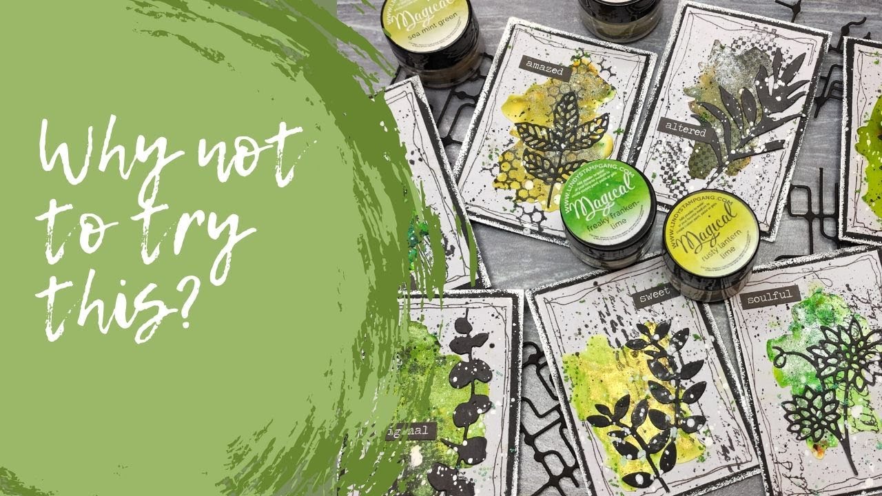 How to make ATC- another funny idea with Lindy's Gang Magicals