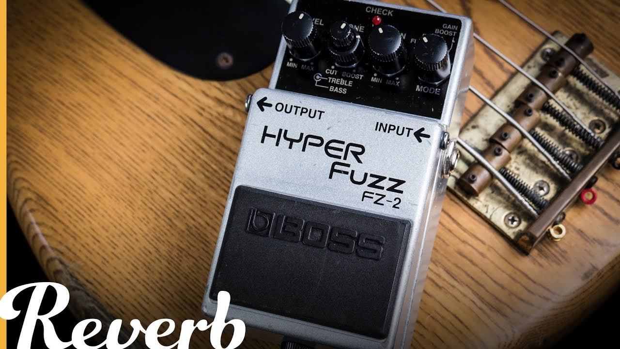 Vintage Boss FZ-2 Hyper Fuzz | Отчёт о тембре реверберации