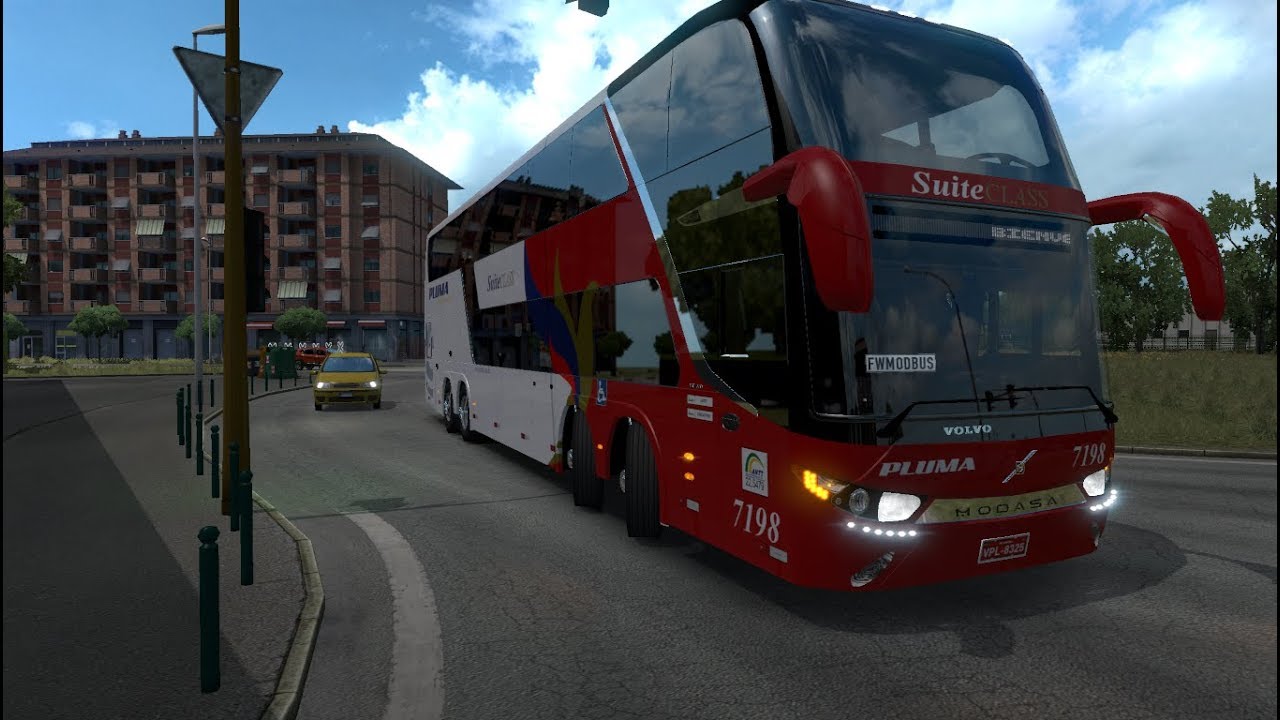 ETS 2 Onibus: Free Grátis Modassa Zeus 3 DD Volvo  8x2 1.35x By:Ronaldo Cruz