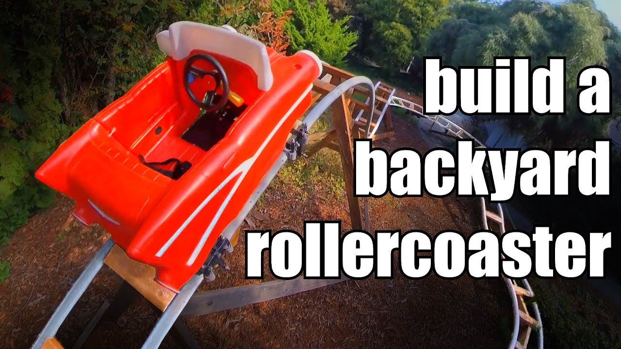 How to Build a Backyard Rollercoaster (for less than $500)