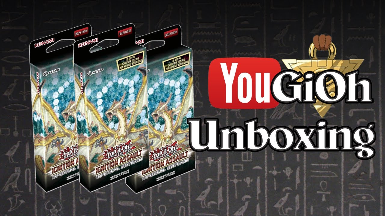 YuGiOh Ignition Assault Special Edition Unboxing