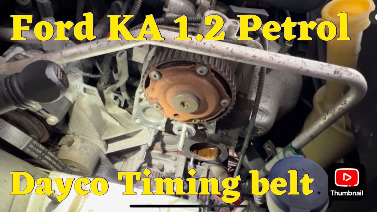 FORD KA TITANIUM 2011 ЧАСТЬ 1 ЗАМЕНА РЕМНЯ ГРМ И ВОДЯНОГО НАСОСА