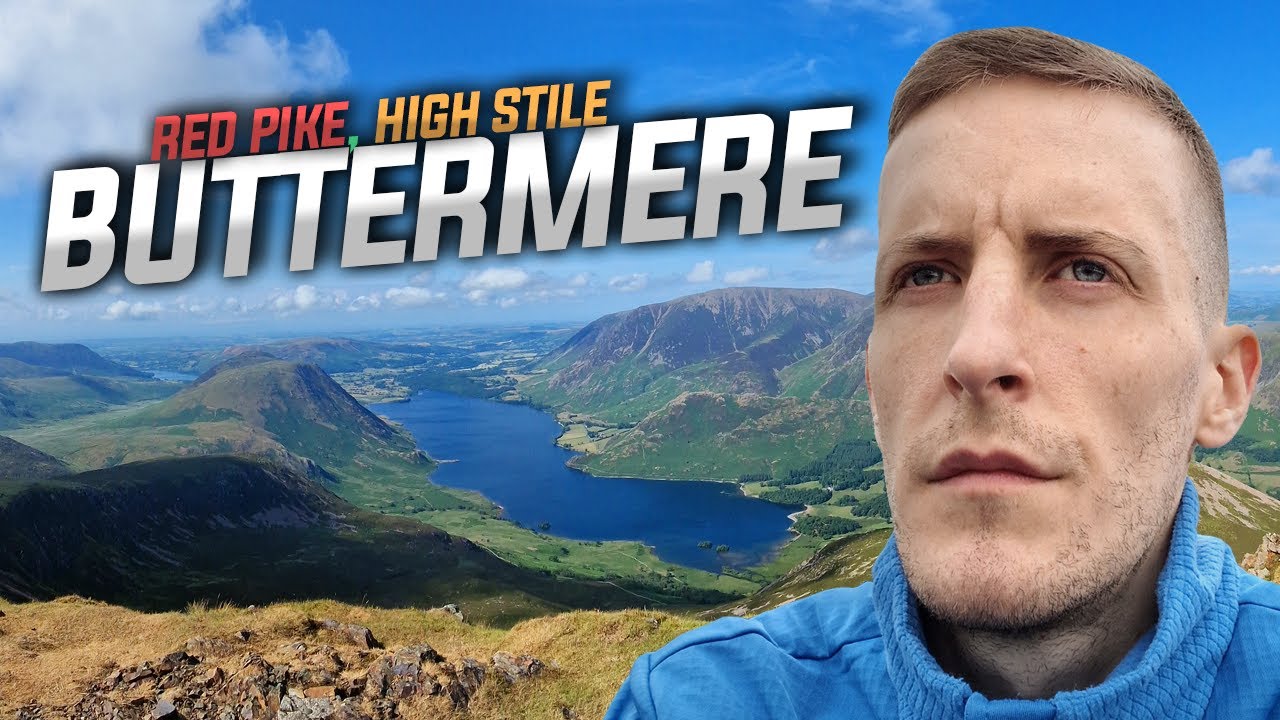 Hiking Heaven in Buttermere: Conquering Red Pike & High Stile Trails. | 4K