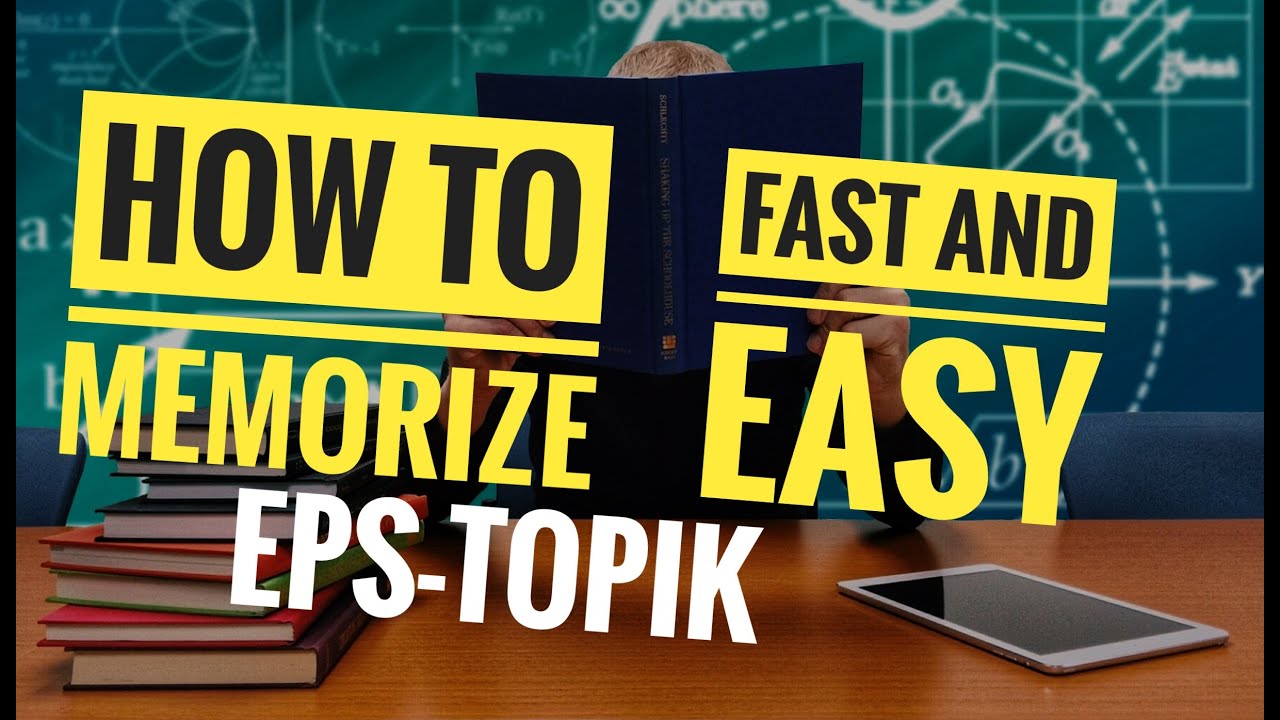 HOW I MEMORIZE LONG AND DIFFICULT WORDS IN KOREAN l  EPS-TOPIK 2020