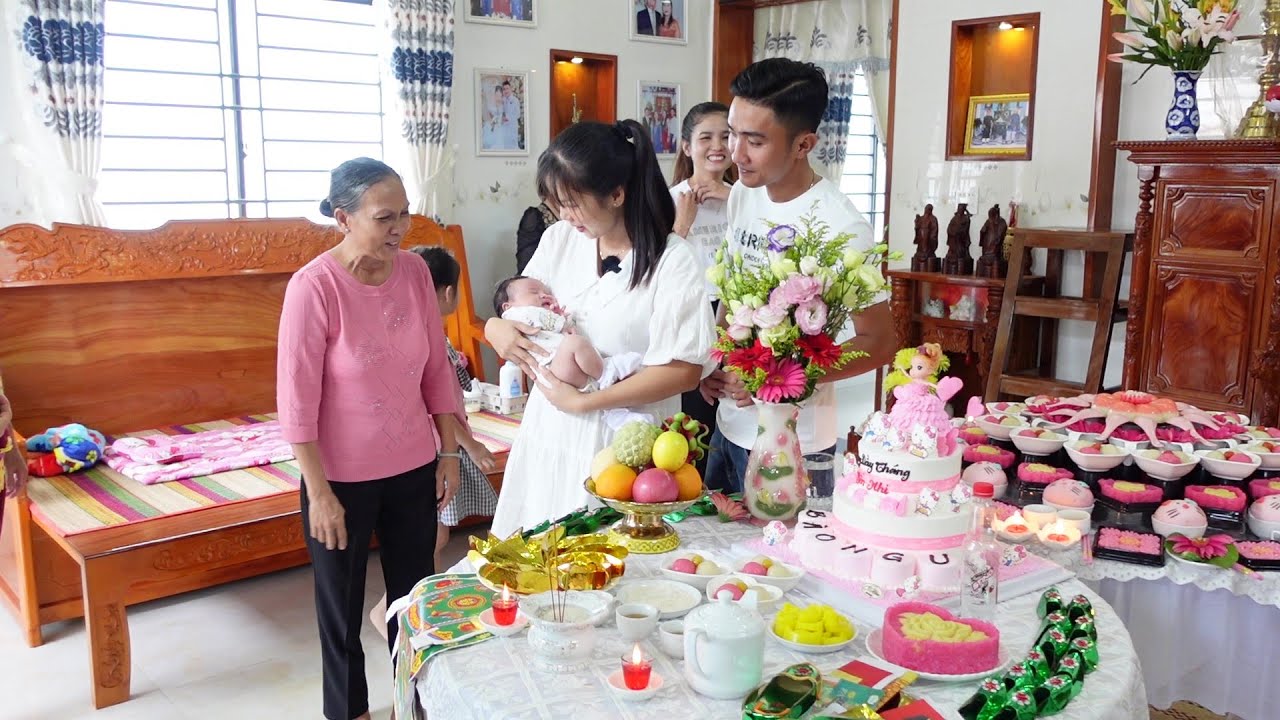 Bữa Tiệc Mừng Đầy Tháng Bé Yến Nhi | HQ #825