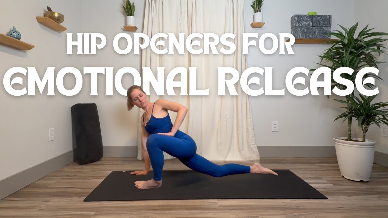 Yoga for Tight Hips & Emotional Stress | Gentle Stress Relief Flow