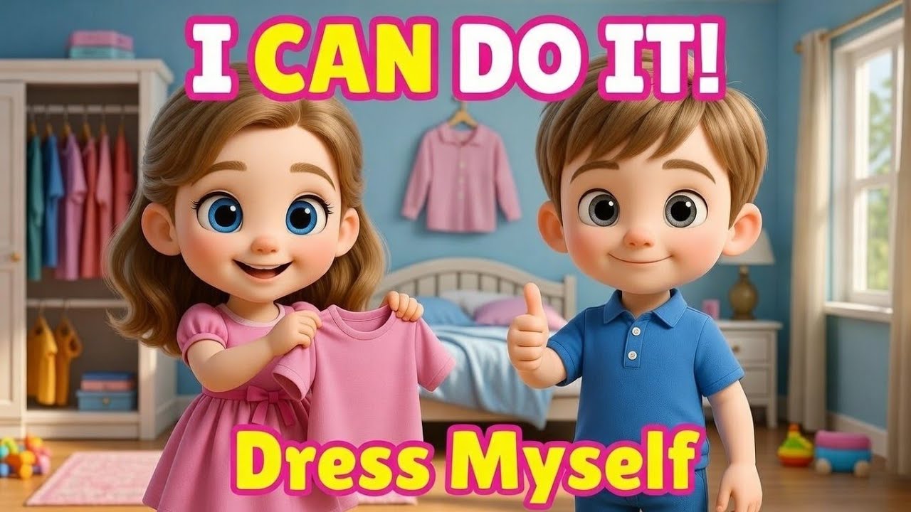 👕 I Can Dress Myself 👗 | Fun Independence Song for Kids | Smarty Kids