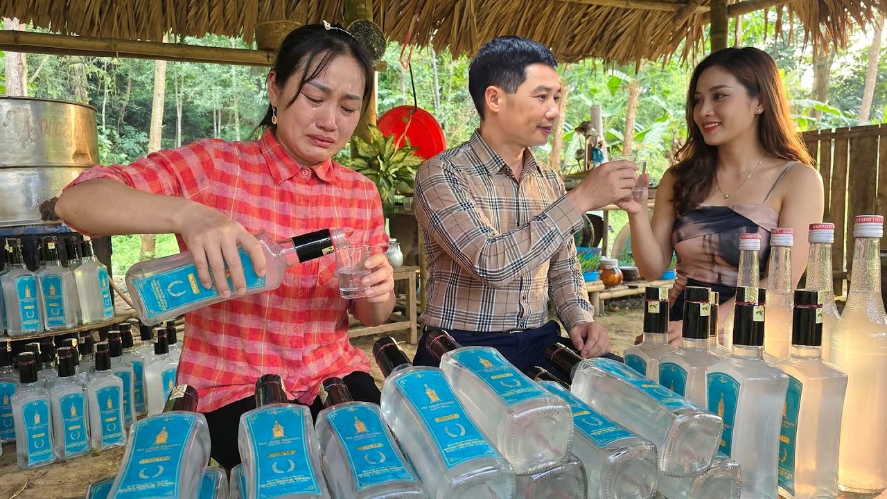 What Happens After 1 Month of Fermented Corn? Turning It Into Wine!