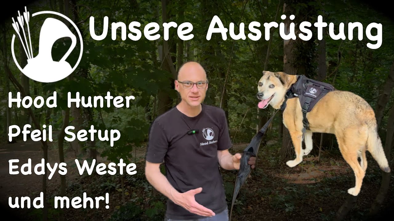 HOOD GEAR 🏹 | Ausrüstung Parcoursbesuch Rovers Hiltrup – inkl. Eddy's Setup 🐶🎒