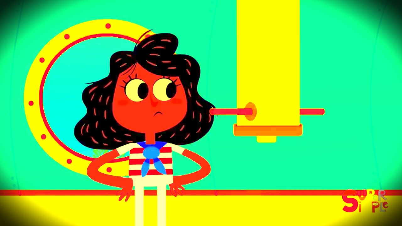 Super Simple Songs A Hole In The Bottom Of The Sea Intro Logo Sponsored By： Gamavision Csupo Effects
