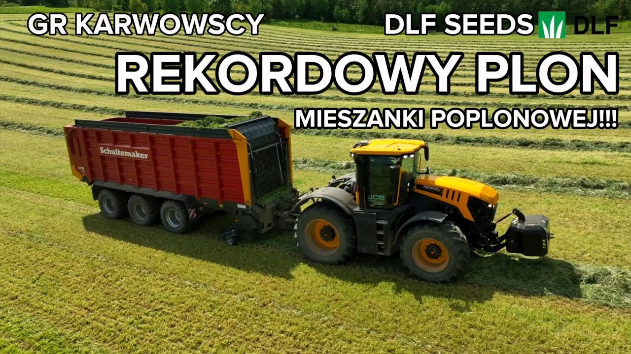 REKORD POLSKI POBITY! Największy plon zielonki #DLF MIESZANKA LANDSBERSKA #GR KARWOWSCY #AGRIHANDLER