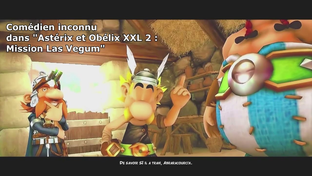 Les Différentes Voix d'Abraracourcix d'Astérix