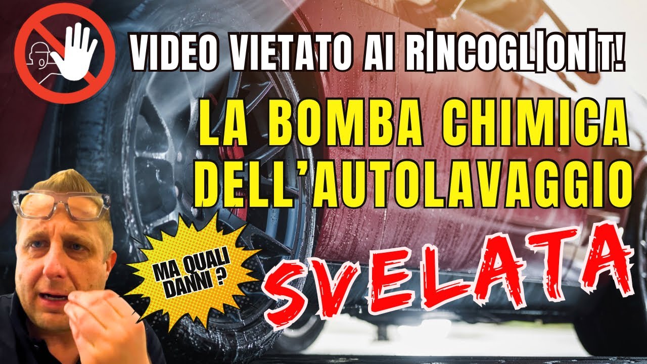 Il video di AUTOLAVAGGIO VIETATO ai RIMBAMBITI - QUANDO la B0MB@ CH!M|CA NON FA DANNI