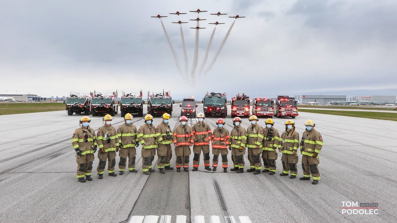 OPERATION INSPIRATION | Canadian Forces Snowbirds & Toronto Pearson Fire | BTS