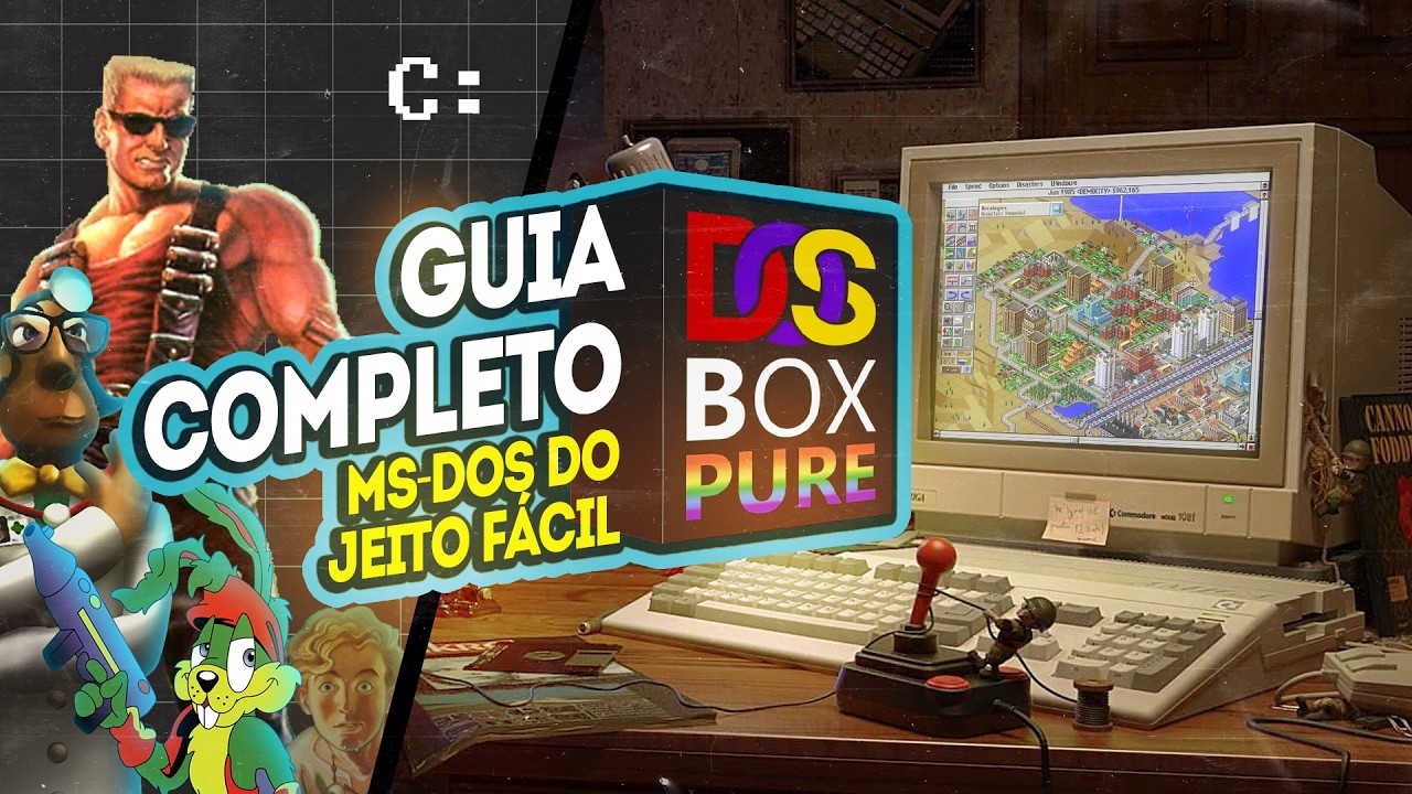 Jogue games de MS-DOS com Dosbox Pure