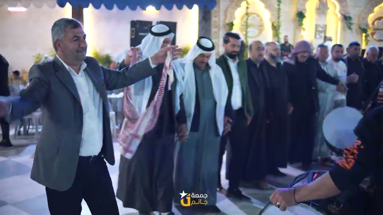 العريس ضياء - الفنان مصطفى حمام - صوت البرنس - صالة النمر السعيد - جزء 4   #جانم