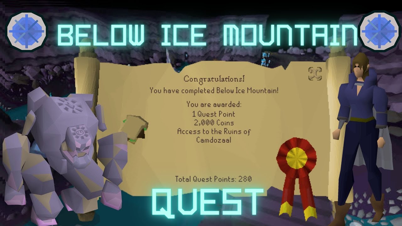 OSRS GUIA PARA HACER LA QUEST BELOW ICE MOUNTAIN OLD SCHOOL RUNESCAPE