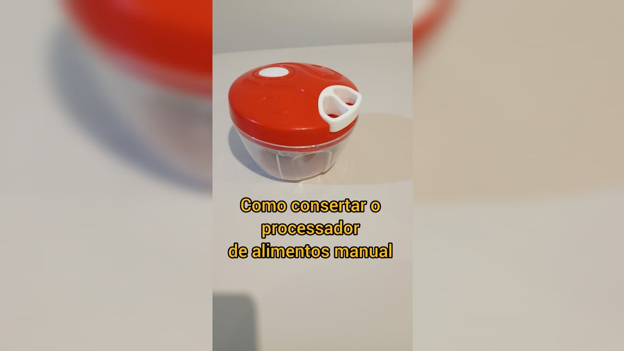 Como consertar seu processador de alimentos manual | A cordinha arrebentou #conserto #diy #dicas