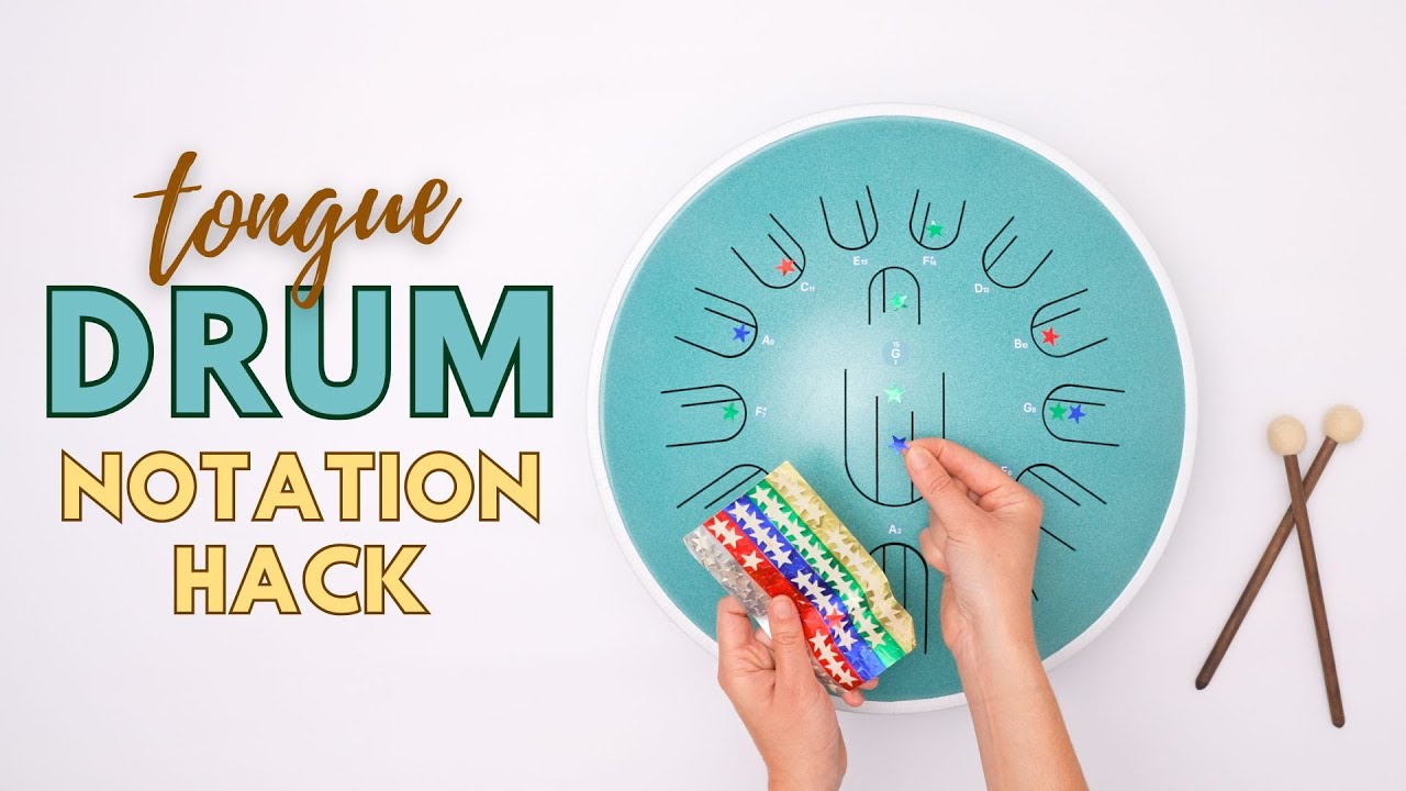 Tongue Drum Notation Hack