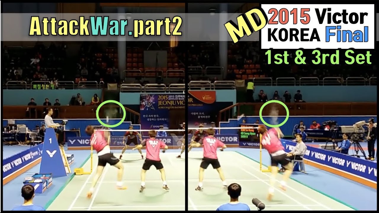 Сокрушительная война : Вы видите пыль волана? KimGiJung, KimSaRang VS GoSungHyun, ShinBaekcheol