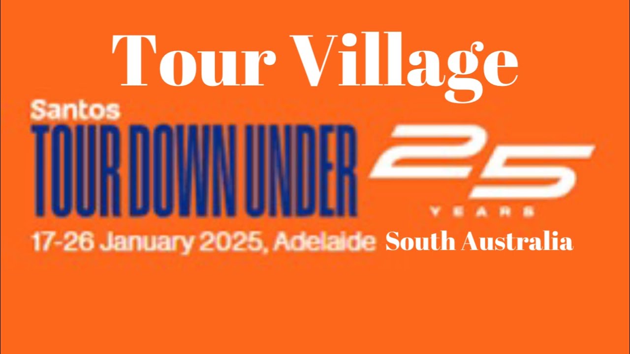 2025 UCI Tour Down Under: Tour Village, Adelaide, South Australia