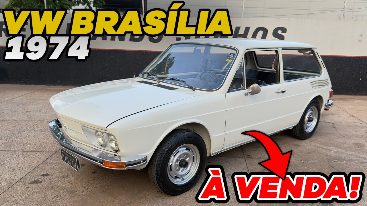 VW BRASÍLIA 1974 * À VENDA *