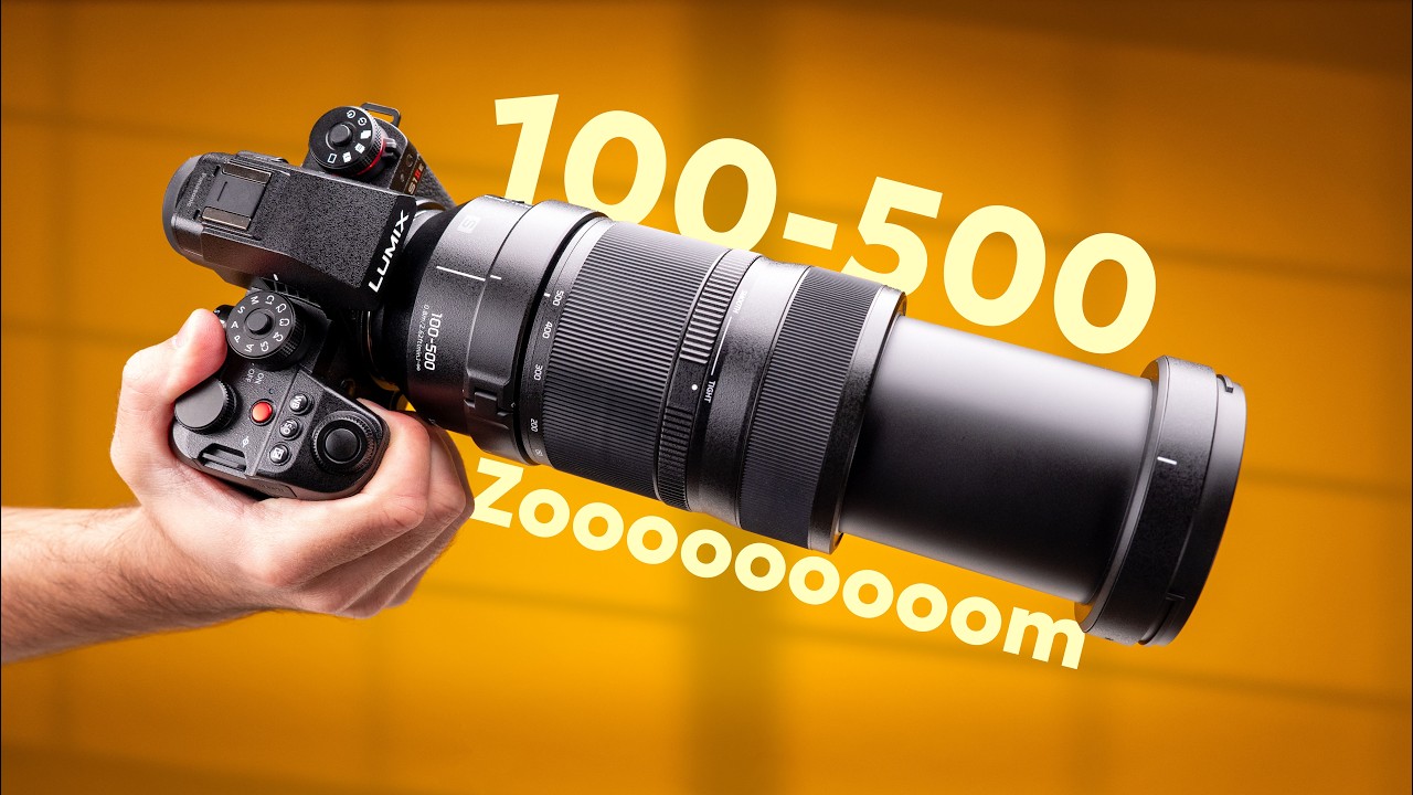 НОВЫЙ Lumix 100-500 мм — большой зум, компактный корпус