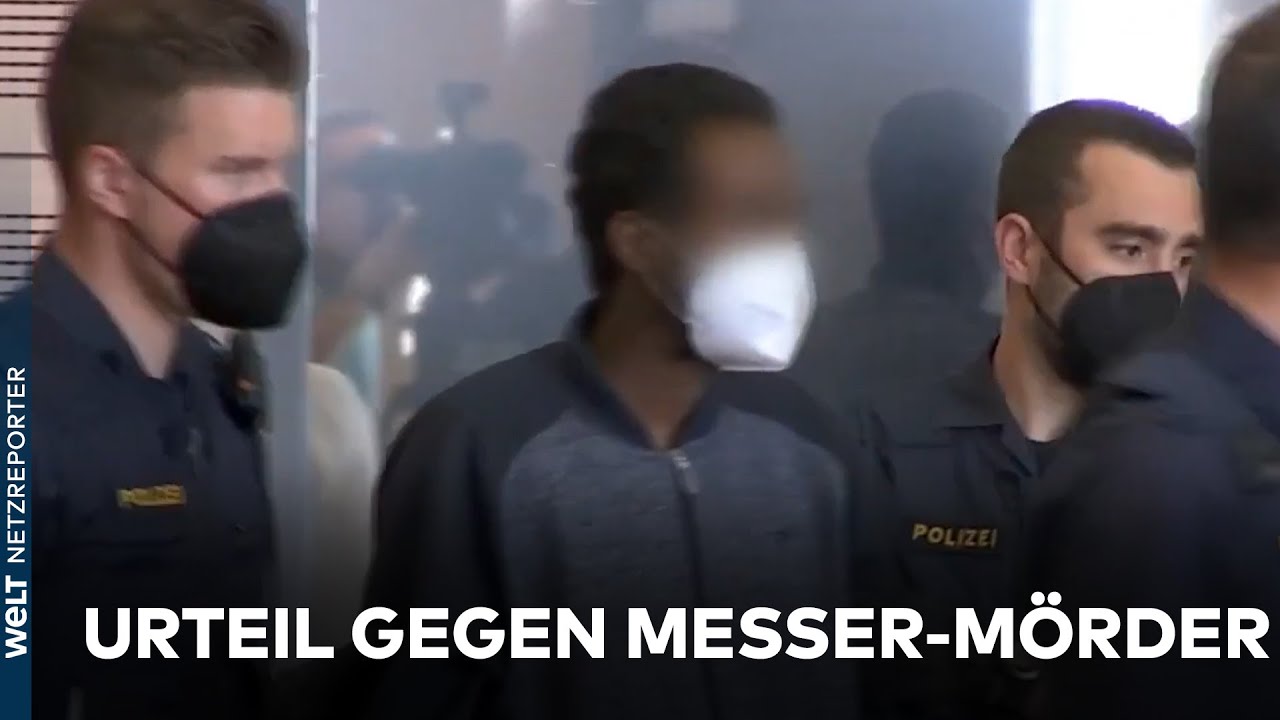 NACH TÖDLICHER MESSERATTACKE: Psychiatrie-Urteil gegen Attentäter von Würzburg gefällt