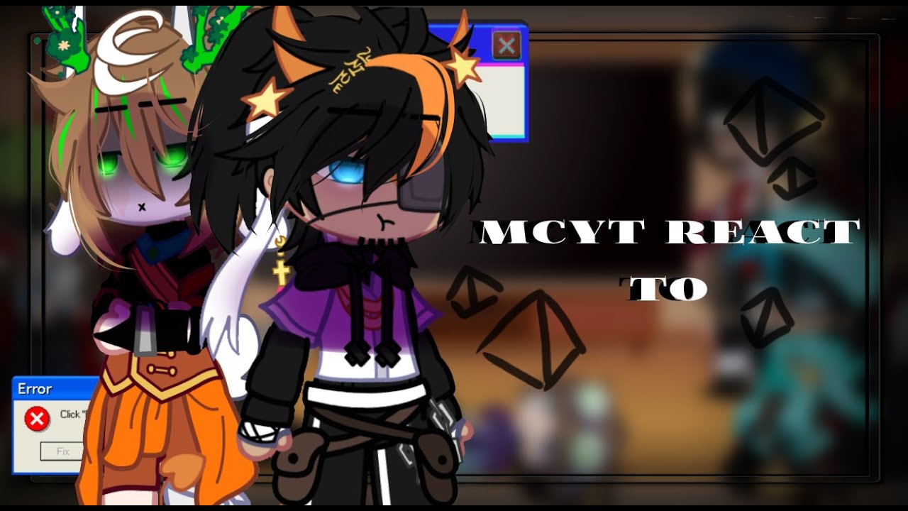 Mcyt react to dream + sapnap // gacha // a lot of angst //