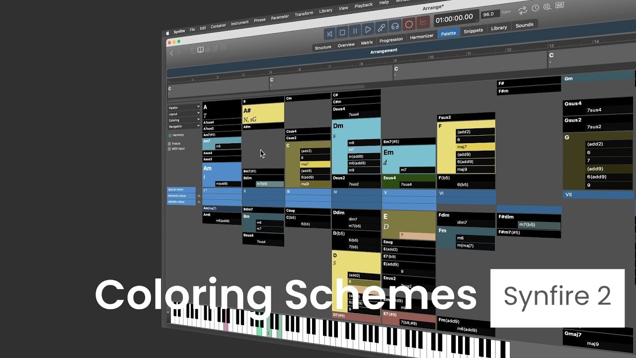 Harmony (3): Coloring Schemes