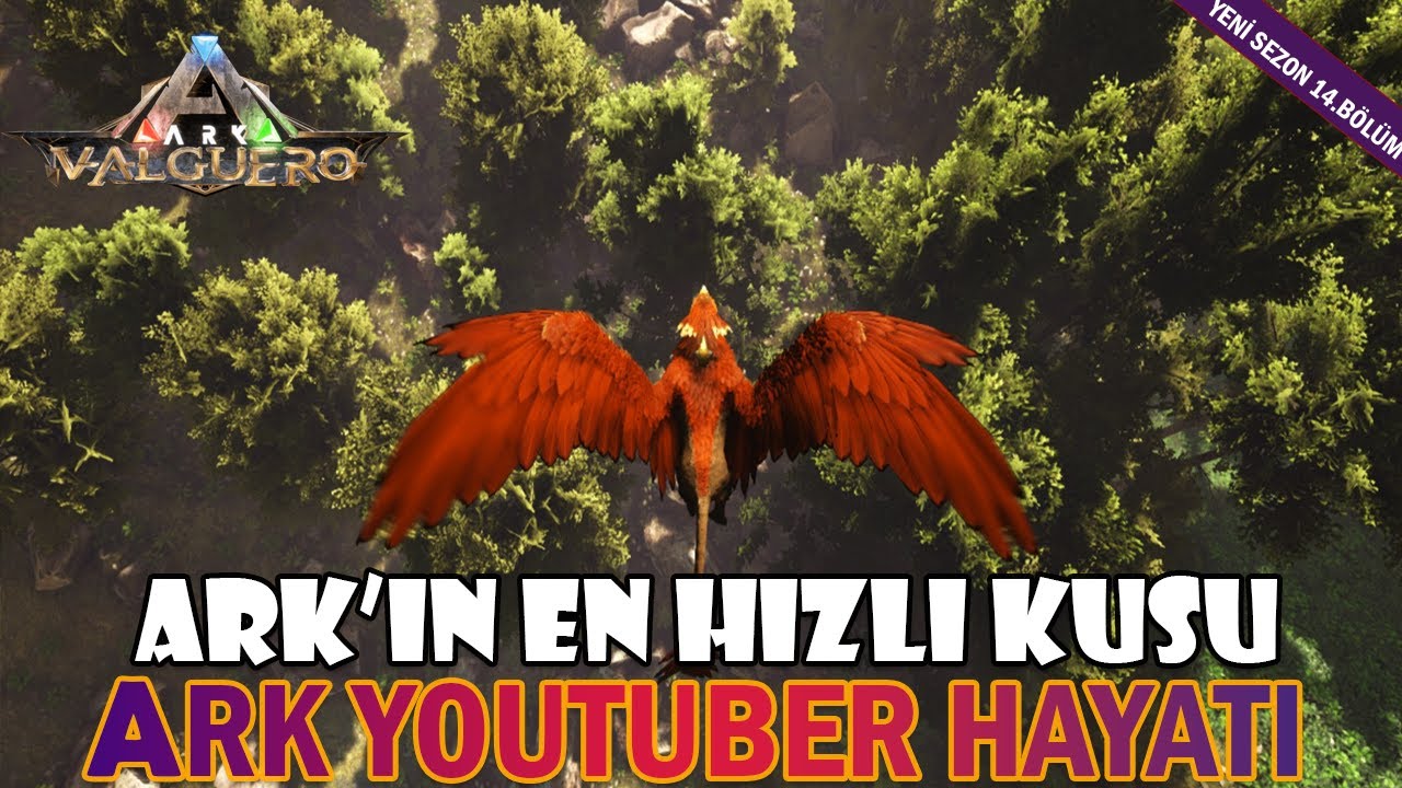 🦅 ARK'IN EN HIZLI KUŞUNU EĞİTTİK ! 😱/ARK YOUTUBER HAYATI #14 @HanKanaL